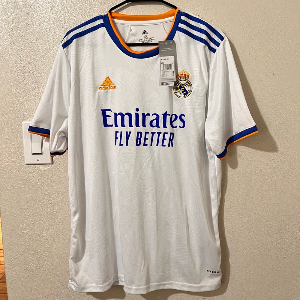 New Adidas Real Madrid Orginal Shirt- XL